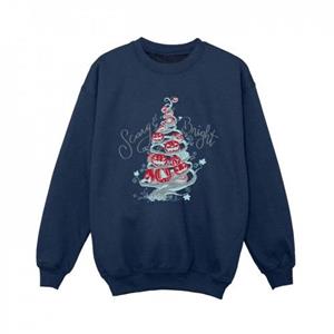 Disney Boys The Nightmare Before Christmas Eng en helder sweatshirt 5-6 Years wit