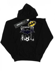 DC Comics Batman voetbal Gotham City herenhoodie M wit