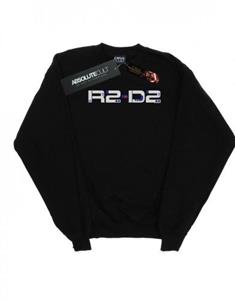 Star Wars Mens The Rise Of Skywalker R2-D2 Text Logo Sweatshirt M wit