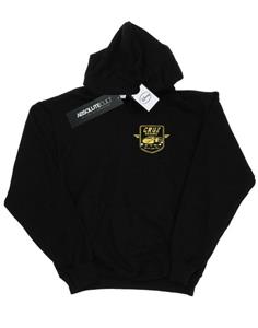 Disney Heren Cars Cruz Ramirez Faux Pocket Logo Hoodie L zwart