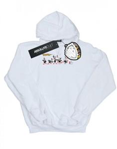 Looney Tunes heren Daffy Duck kleurcode hoodie XL wit