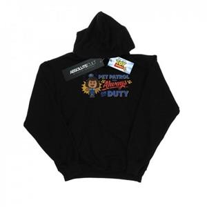 Disney Heren Toy Story 4 Giggle McDimples Pet Patrol Hoodie M wit