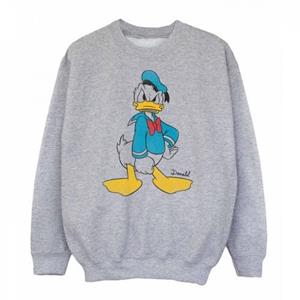 Disney jongens boze Donald Duck Sweatshirt 12-13 grijs
