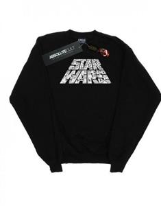 Star Wars: The Rise of Skywalker Boys Star Wars The Rise Of Skywalker Trooper gevuld logo-sweatshirt 9-11 Years wit