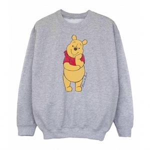 Winnie the pooh Winnie de Poeh jongens klassiek sweatshirt 12-13 grijs