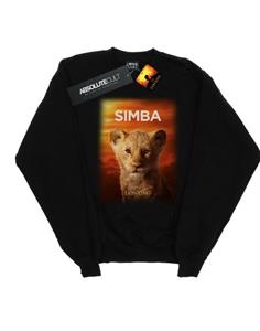 Disney Boys The Lion King Movie Baby Simba Poster Sweatshirt 12-13 zwart