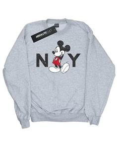 Disney jongens Mickey Mouse NY Sweatshirt 12-13 grijs