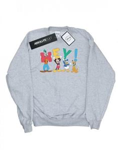 Disney jongens Mickey Mouse Friends Hey Sweatshirt 9-11 Years wit