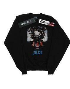 Star Wars Boys Return of the Jedi Vader Shattered Sweatshirt 12-13 zwart