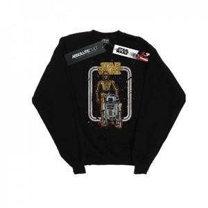 Star Wars jongens R2-D2 en C-3PO vintage sweatshirt 12-13 zwart
