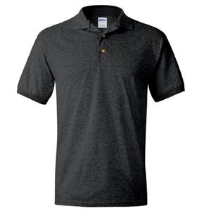 Gildan DryBlend jersey poloshirt met korte mouwen voor volwassenen 2XL wit