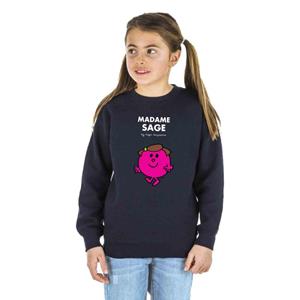 Monsieur Madame Sweat Enfant MADAME SAGE 4 ans marineblauwe kleur