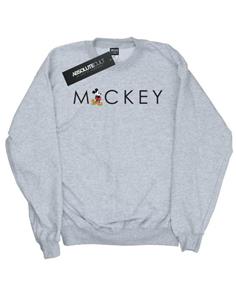 Disney meisjes Minnie Mouse Kick Letter Sweatshirt 12-13 grijs