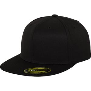 Yupoong Flexfit unisex premium 210 passende platte kleppet (pak van 2) LXL grijs