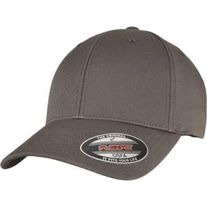 Flexfit Alpha-vormige baseballpet voor volwassenen, uniseks L-XL donkergrijze kleur