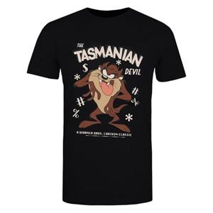 Looney Tunes jongens Tasmaanse duivel vintage katoenen T-shirt 5-6 Years wit