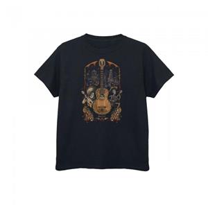 Disney jongens Coco gitaar T-shirt 12-13 zwart