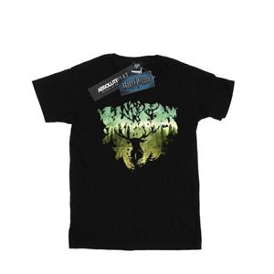 Harry Potter jongens magisch bos T-shirt 12-13 zwart