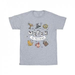 Harry Potter jongens heks in opleiding T-shirt 9-11 Years wit