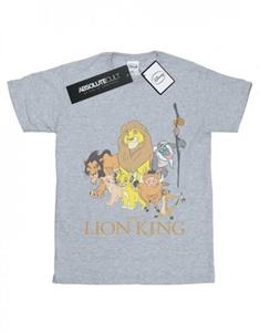 Disney jongens The Lion King Group T-shirt 7-8 Years wit