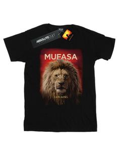 Disney jongens de Lion King film Mufasa poster T-shirt 12-13 zwart