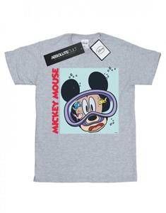 Disney jongens Mickey Mouse onder water T-shirt 9-11 Years wit