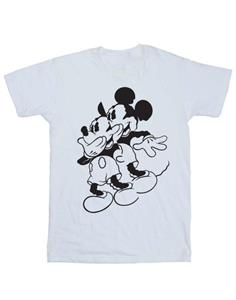 Disney Mickey Mouse Shake T-shirt voor jongens 12-13 wit