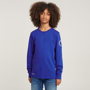 G-Star RAW Jongens T-Shirt - Midden blauw - jongens