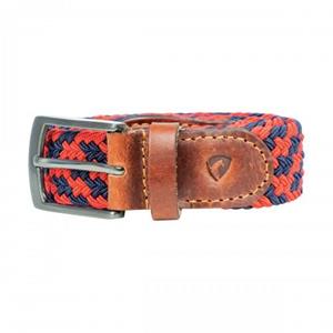 Hy Unisex volwassen elastische geweven riem L-XL bruin