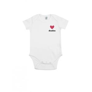 Ma Petite Tribu Body - DOUDOU HART 3/6 mois wit