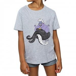 The Little Mermaid Het klassieke Ursula T-shirt voor meisjes van de kleine zeemeermin 12-13 grijs