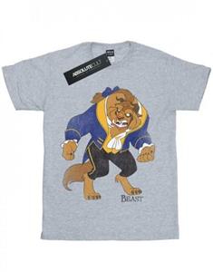 Disney meisjes Belle en het beest Klassiek beest katoenen T-shirt 9-11 Years wit