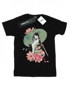 Disney meisjes Mulan Magnolia collage katoenen T-shirt 12-13 wit
