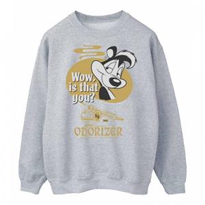 Looney Tunes Heren Odorizer Pepe Le Pew Sweatshirt L wit
