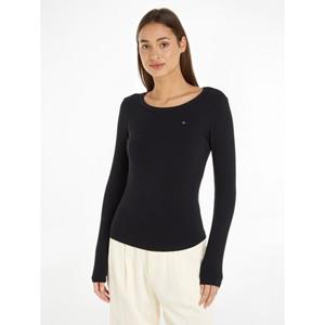 Tommy Hilfiger Slim 5X2 Rib Longsleeve Shirt Dames
