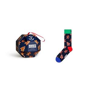 Happy Socks Sokken met labelopschrift, model 'Gingerbread'