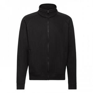 Fruit of the Loom heren klassiek 80/20 sweatshirt S zwart