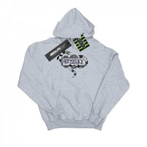 Beetlejuice Heren Sandworm Logo Hoodie L zwart