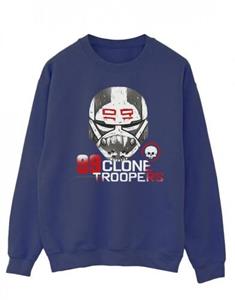 Star Wars Mens The Bad Batch 99 Clone Troopers Sweatshirt L marineblauwe kleur