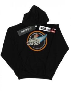 Star Wars Heren Millennium Falcon Badge-hoodie M wit