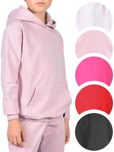 Kmisso Mädchen Kapuzen Pullover 104 zwart