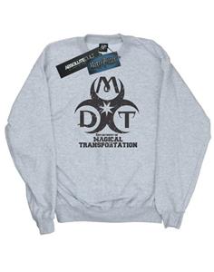 Harry Potter Mens Department Of Magical Transportation Logo Sweatshirt L grijs