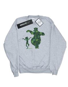 Disney Heren The Jungle Book Mowgli en Baloe danssweatshirt L grijs