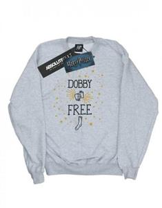 Harry Potter Girls Dobby is gratis sweatshirt 12-13 zwart
