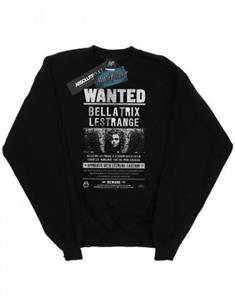 Harry Potter meisjes Bellatrix Lestrange gezocht sweatshirt 12-13 zwart