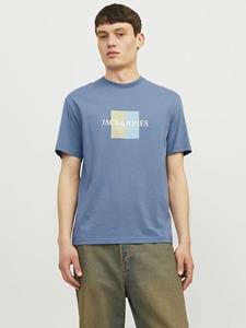 JACK&JONES Los T-shirt met ronde hals en logo