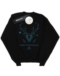 Harry Potter jongens Expecto Patronum Sweatshirt 12-13 zwart