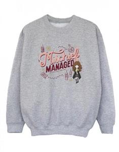 Harry Potter Boys Mischief Managed Hermelien Sweatshirt 9-11 Years wit