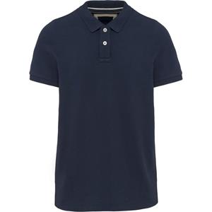 Kariban heren vintage poloshirt L