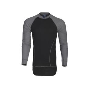 Pertemba FR - Apparel Projob thermische top met ronde hals voor heren S zwart/grijs